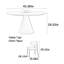Petite table ronde de style médiéval-106848238