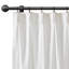 2 pièces 40 x 90 po, rideau en polyester de 300 g / m² avec 7 plis de plis par pièce