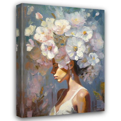 «Flowerhead One» sur toile