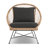 Ponza Indoor / Outdoor Handwoven All-Weather Wicker Lounge Chair