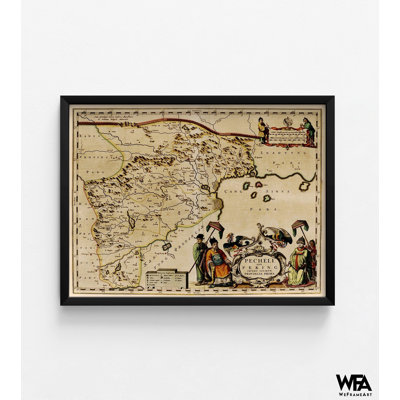 Pékin ou Pékin ou Pékin en Chine, vieille carte de Pékin, décor de Pékin, art mural de restaurant chinois, décoration murale Pékin, art mural de chambre asiatique