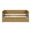 Wooden Twin Daybed With Trundle, Natural