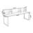 Nut-brown Rectangular Solid Wood desk-1144789656