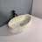 QieRao 16'' Marble Ceramic Oval Bathroom Sink