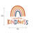 Choose Kindness Rainbow Multicolor Wall Quote Decals