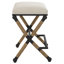 Uttermost Firth Rustic Oatmeal Counter Stool-911109050