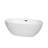 Juno 63'' x 32'' Soaking Acrylic Bathtub-50480663