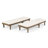 Muir Outdoor Acacia Wood Chaise Lounge , Cushion Included-457683681