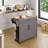 Solid Wood Top Kitchen Cart-84558670