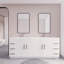 Ensemble de meuble-lavabo double 84 po Irline-1315193006