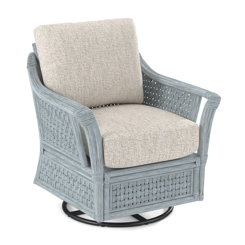 Boca Armchair, Taupe Plaid; 0126-73, Sea Glass