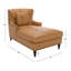 Chaise longue rembourrée Jazlyne-1636826403