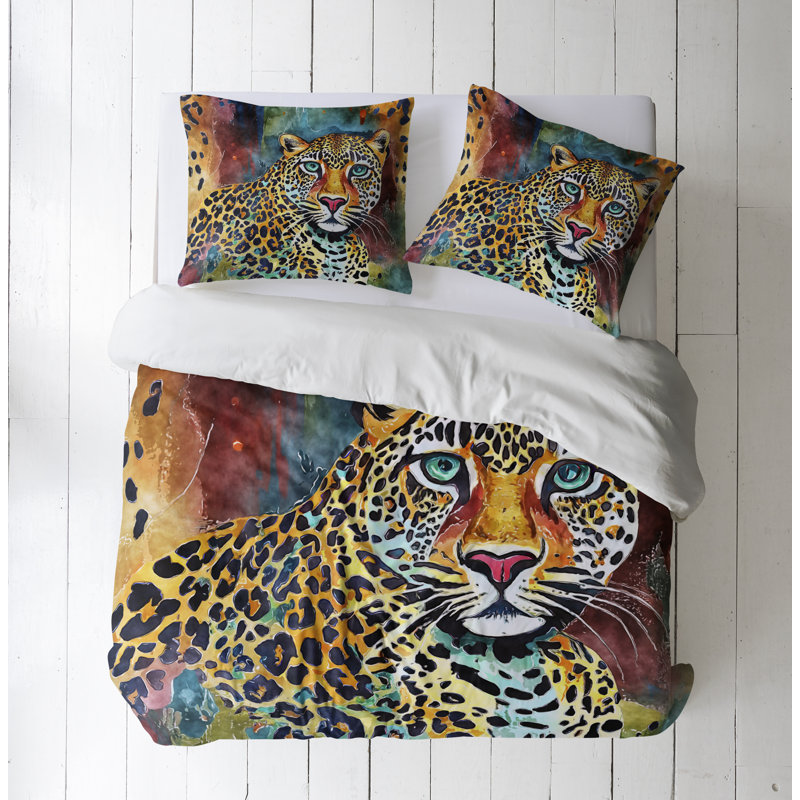 Modern & Contemporary Polyester Duvet Cover, Queen Duvet Cover + 2 Queen Shams