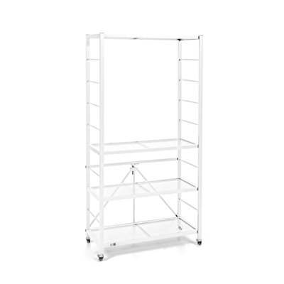  Origami R2 Adjustable Metal Storage Rack with Wheels