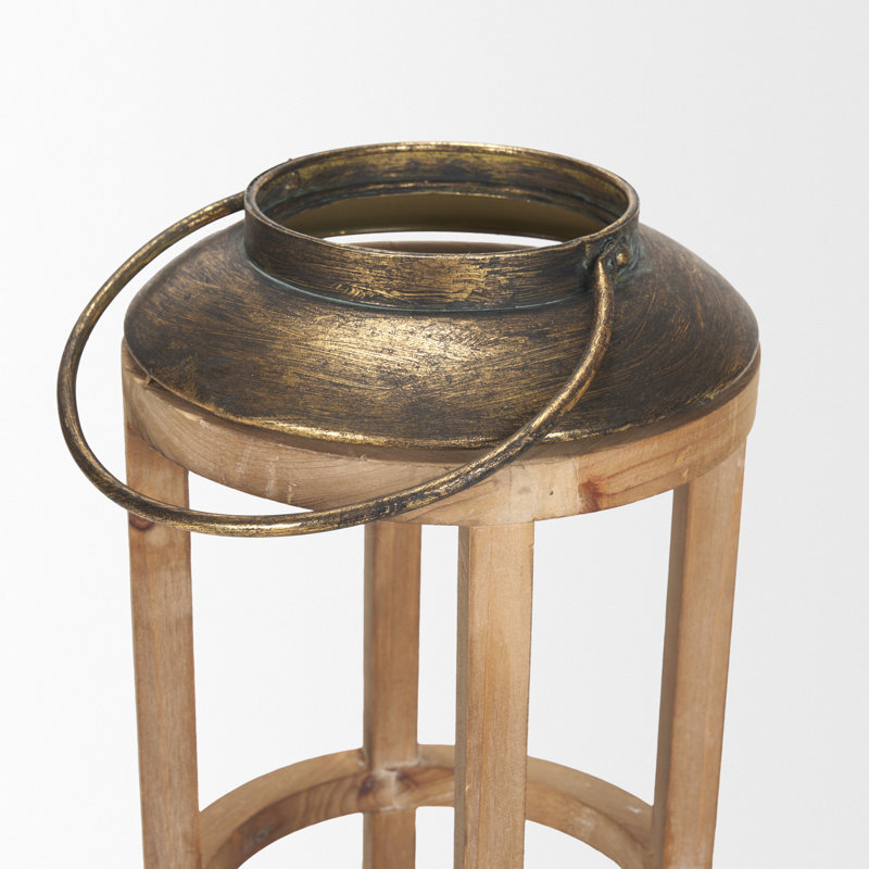 Andy Lantern, 35" H x 8.3" W x 8.3" D