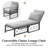 Outdoor Metal Chaise Lounge Chair-1140879102
