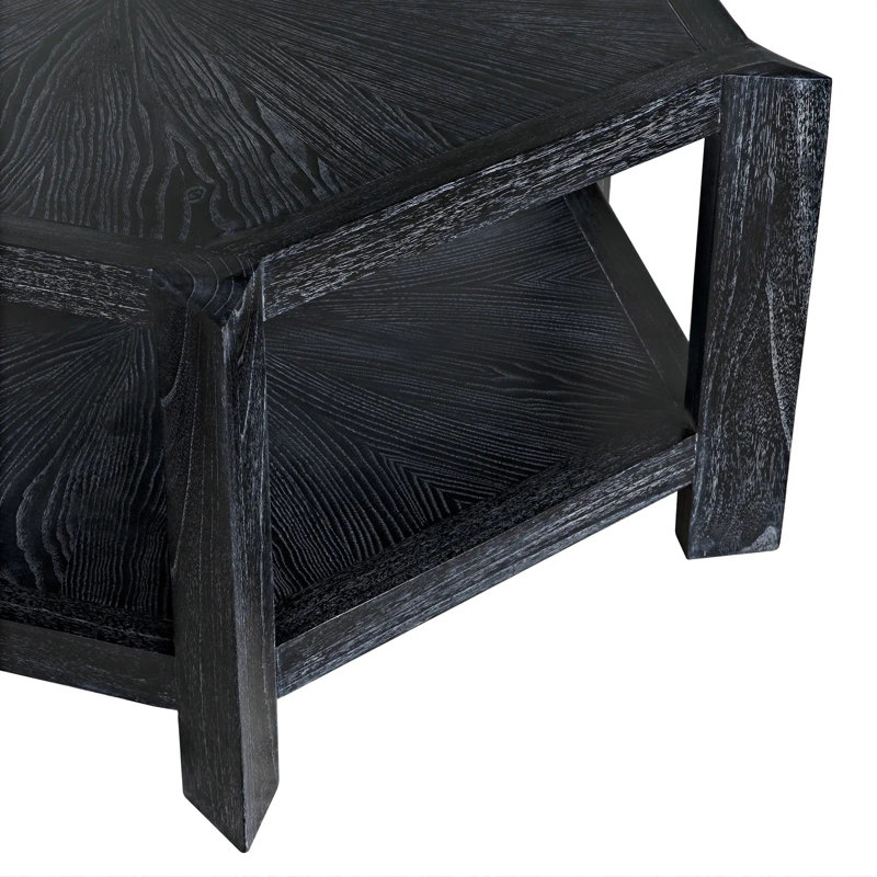 Yuhuda Solid Wood Coffee Table