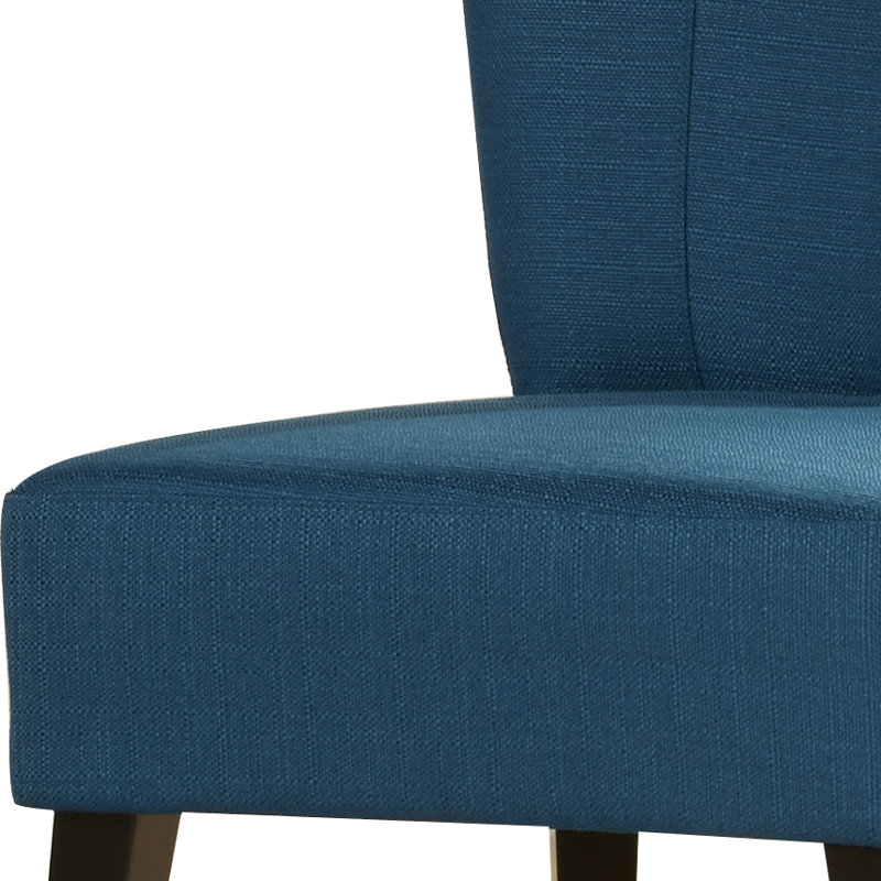 Janaid Upholstered Cocktail Chair, Turquoise