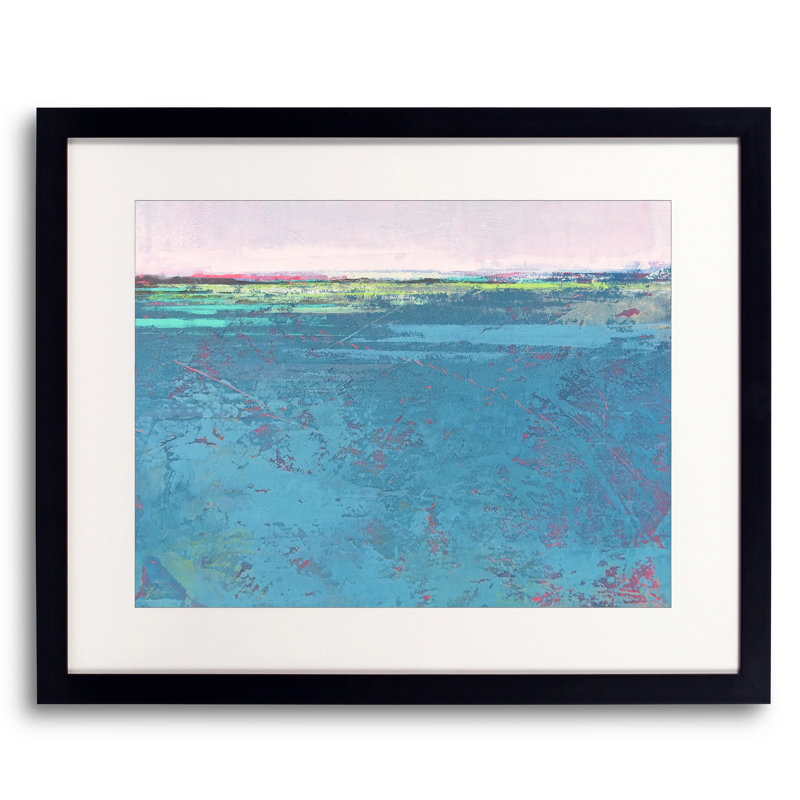 Frisco Bay Print by Victoria Primicias, Black Framed Paper, 16" H x 20" W