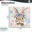 Plaque murale Flower Power Bunny, design par Tina LeCour