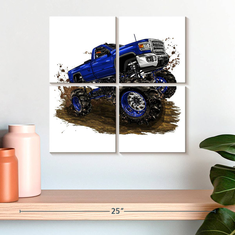 Camion monstre Mehar, H 18 po x l 18 po