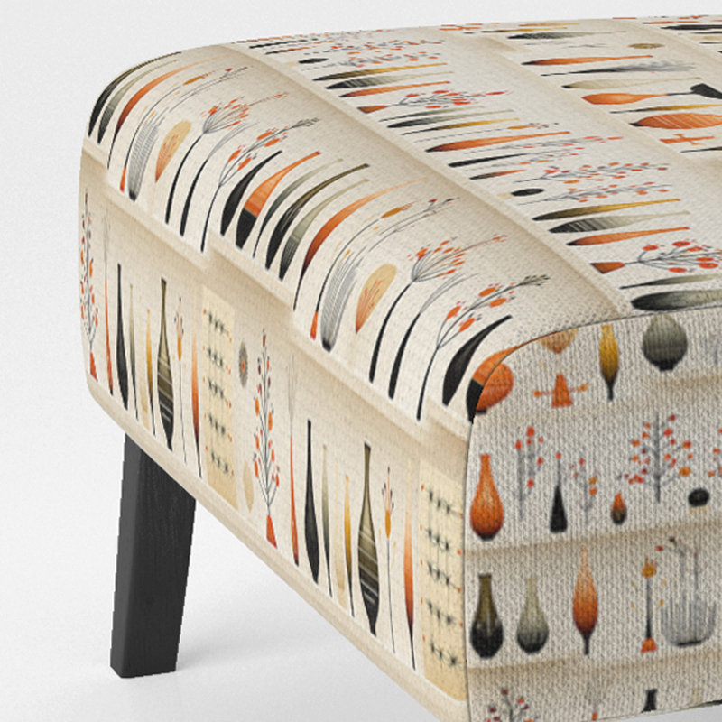Fauteuil de chambre danois Modern Sophistication II - rembourré de style Mid-Century