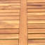 Ensemble repas d'extérieur en osier de patio avec plateau en bois d'acacia-99614276