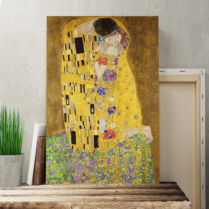 Gustav Klimt - Wrapped Canvas Painting, 100cm H x 70cm W