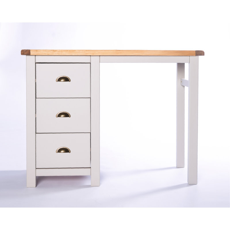 Xandra Writing Desk, Brass