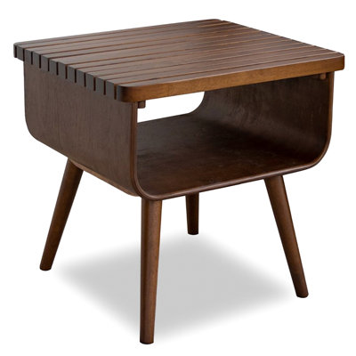 Campos Solid Wood End Table