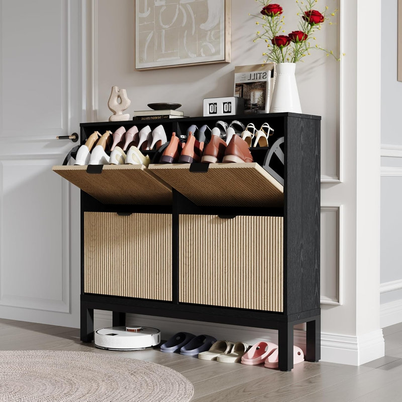 20 Pair Shoe Storage Cabinet