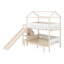 Structure de lit superposé avec glissade et escalier de rangement intégré Playful House-1919365142