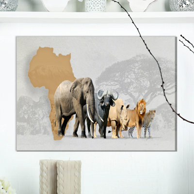 " Big 5 Animals In Africa "