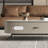 Simple storage microcrystalline stone coffee table