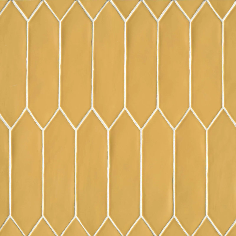 Reine 3" x 12" Ceramic Tile, Golden