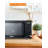 CHM Series Commercial Chef 5-in-1 Countertop Microwave Air Fryer Combo, 0.9 Cu. Ft. Capacity, Black