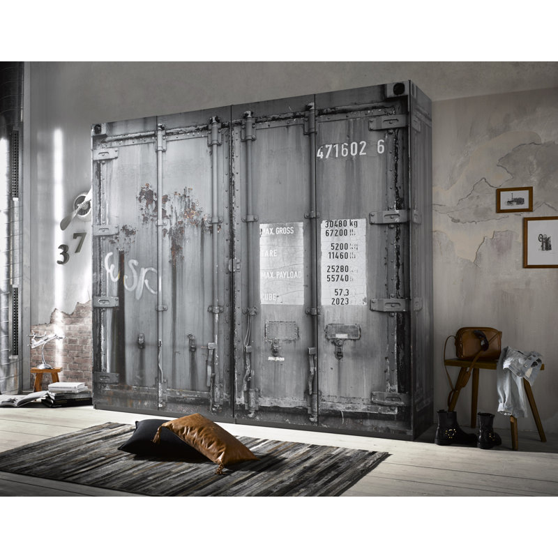 4 Door Manufactured Wood Wardrobe