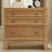 Commode en bois massif 3 tiroirs Conrado-1386324243
