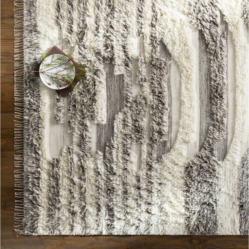 Rafe Wool Indoor Rug, Rectangle 5' x 7'6"