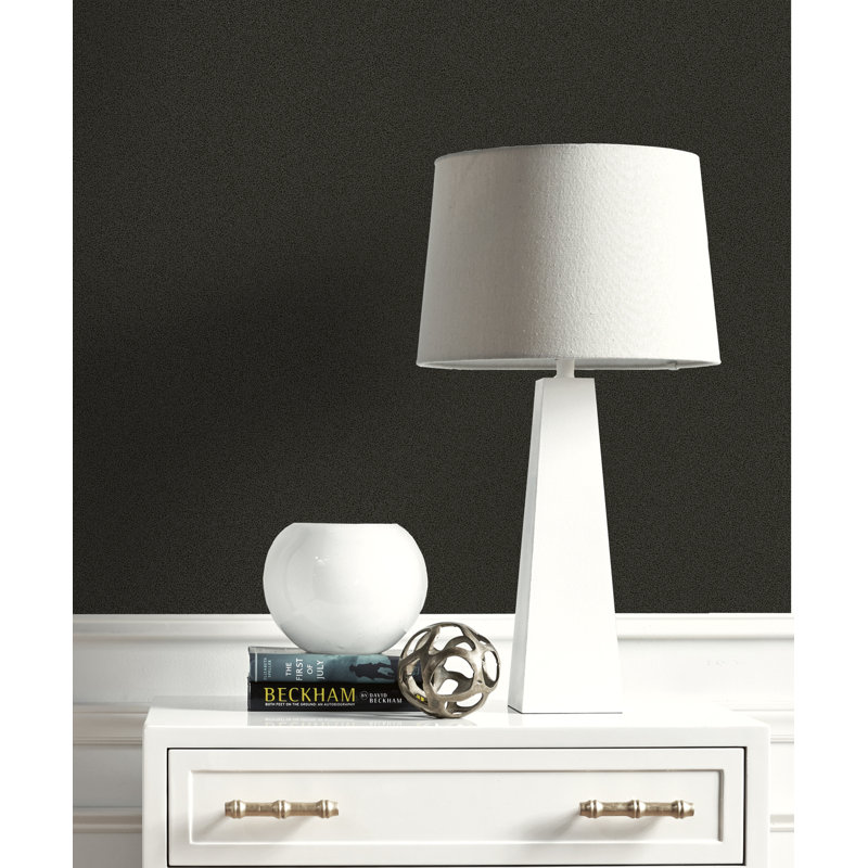 Atrell 10.05m x 53cm Wallpaper Roll, Black