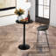 Round Dining Table with Iron Base