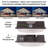 200-Watt Equivalent Integrated LED Canopy Light 3100-8700 Lumens 120-277V Adjustable CCT Dimmable
