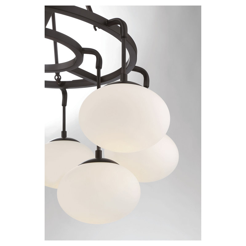 Lustre Debraann, Bronze huilé