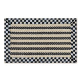 Courtly Check Herringbone Stripe Sisal Rug