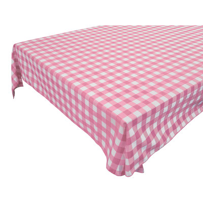 Gingham Checkered Print Tablecloths