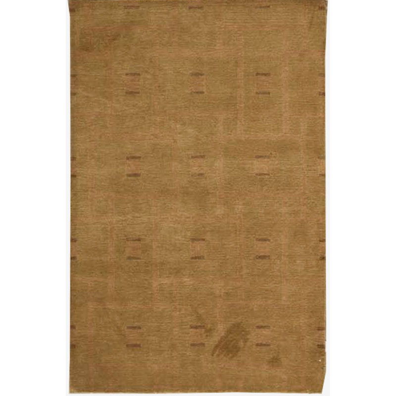 Hand-Knotted High-Quality Gold Area Rug
