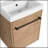 18"Floating Bathroom Vanity With Ceramic Sink-628183677