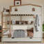 Grand lit sur un grand lit avec lit gigogne et tablettes de rangement-1010777537-1011440816