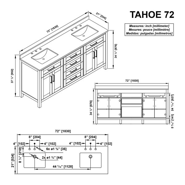 Dimensions du produit