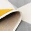 Zhora Tufted Ochre Grey Geometric Rug-34475796
